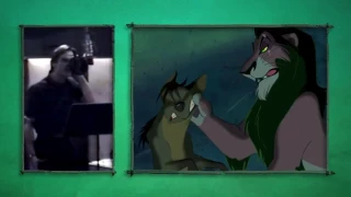 Rare Lion King recording booth footage shows Scar at work (HD)