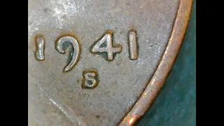 1941 S Wheat cent RPM