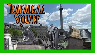 TRAFALGAR SQUARE: 5 datos y curiosidades 🦁 LONDRES inglaterra