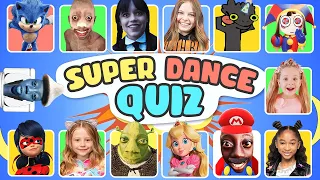 Who Is DANCING & Who is SINGING? |  Salish Matter, Elsa, Tenge Tenge, Diana, Lay Lay, MrBeast