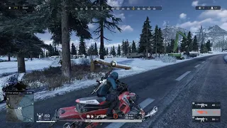 Ring of Elysium Vector + Snow Sled 6 kills, but the last one doesn't count?