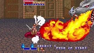 GOLDEN AXE - All Magic