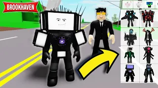 HOW TO TURN INTO Skibidi Toilet COMPILATION in Roblox Brookhaven! ID Codes - Alliance Members