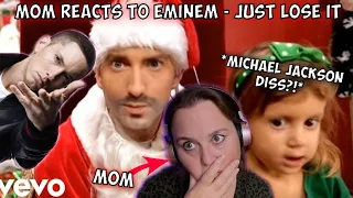 ''Eminem DISSED Michael Jackson?!'' Mom Reacts To Eminem - Just Lose It