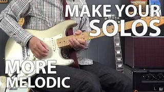 Make Your SOLOS Sound More MELODIC