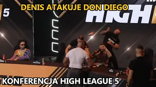 DENIS ATAKUJE DON DIEGO [KONFERENCJA HIGH LEAGUE 5]