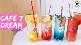 Homecafe vlog｜Cafe 7 DREAM ☕️🍹｜Гэртээ DREAM-н Ade хийж ууцгаая✨