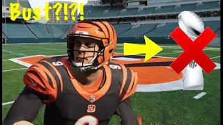 Burrow is a bust?!?! Joe Burrow Madden 20 Career Simulation