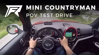 2017 Mini Countryman Cooper - POV Test Drive (no talking, pure driving)