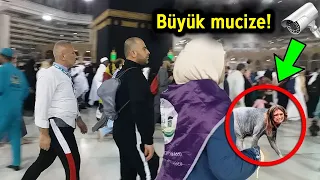 Mekke-i Mükerreme’de Yaşanan Bu Anlar Kameralara Yakalanmış Olmasa Kimse Olanlara İnanmazdı!