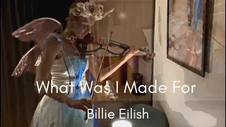 What Was I Made For - Billie Eilish - Violin Cover - Kirsti Hille  - YouTube - Barbie -  The Album
