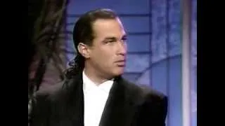 Steven Seagal and Kelly LeBrock on Arsenio Hall Show promoting "Hard to Kill"