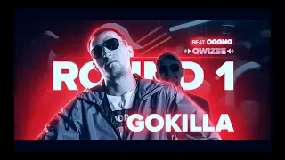 GOKILLA ВОРВАЛСЯ НА БАТТЛ КАК ЦАРЬ | РВАТЬ НА БИТАХ 1 РАУНД