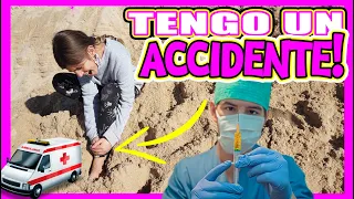 **ACCIDENTE** LUCIA TIENE UN #ACCIDENTE! SE CAE Y SE ROMPE UN PIE VAMOS AL HOSPITAL #PRANK