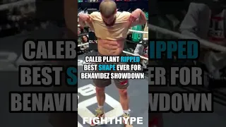 CALEB PLANT FLEXES RIPPED PHYSIQUE ON DAVID BENAVIDEZ; IN BEST SHAPE EVER FOR BAD BLOOD SHOWDOWN