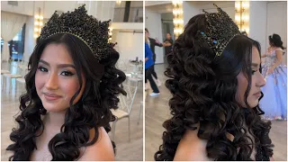 Quinceañera hairstyle