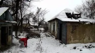 Derelict winter house