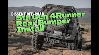 5th Gen 4Runner Modular Rear Bumper Install