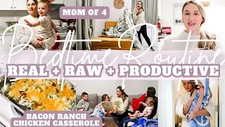 2023 PRODUCTIVE MOM NIGHT ROUTINE | COOK, CLEAN | MOM OF 4 SCHEDULE | MarieLove