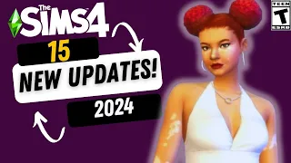 15 Updates Coming to Sims 4....