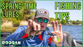 The BEST SPRING TIME LURES! ( Bass Fishing Tips )