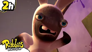 ¡Los Rabbids están muy enfadados! | Rabbids La Invasión| Nueva Compilación 2H | Dibujos animados