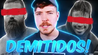 Eles foram DEMITIDOS pelo MrBeast (OU DESAPARECERAM)