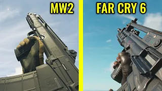 COD MW2 2022 vs FAR CRY 6 - Weapons Comparison