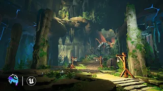 Stylized Lost Cave Environment | Unreal Engine | Game-Ready Assets
