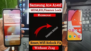 Samsung A14 A145F MDM,KG,Finance Lock Remove | All Samsung New Security MDM KG Bypass,No Relock 2023