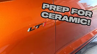 HOW TO PREP FOR CERAMIC COATING