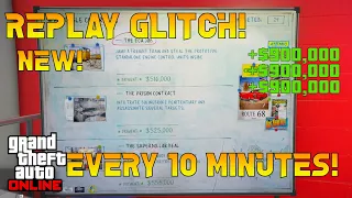 *$900,000 EVERY 10 MINUTES!* GTA 5 AUTOSHOP REPLAY GLITCH! - 2023 (GTA 5 ONLINE)