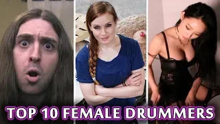 Top 10 Female Drummers!