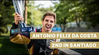 Antonio Felix Da Costa second place in Santiago | 2020 Santiago E-Prix | DSTECHEETAH Race Highlights