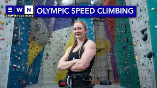 'It's just like running up a wall' - SA speed climber heads to Olympics