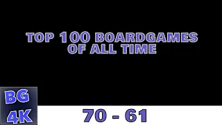 Top 100 Board Games Of All Time (2020) - 70 to 61