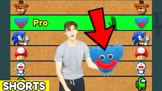 EXTREME HIGH JUMP CHALLENGE! 😂 (ENCANTO, ROBLOX, FNAF & MORE!) LankyBox #shorts TikTok