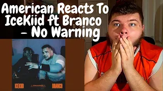 American Reacts To | IceKiid ft Branco - No Warning | Danish Rap