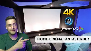 Cette SALLE HOME CINÉMA est FANTASTIQUE ! Images Splendides avec un Sony XW7000 + MadVR Envy EXTREME