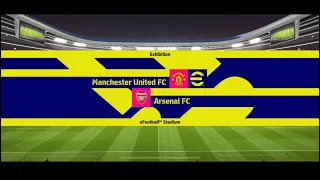PES 2023 MOBILE Gameplay : Manchester United VS Arsenal | iPhone 13 Pro Max 4K