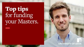 Top Tips for Funding your Masters