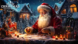 Relaxing Christmas Ambience 🎁 Heavenly Christmas Music 2024, Christmas Fireplace #10