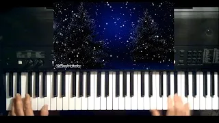 К. Саркисян "Колыбельная". K. Sarkisian "Lullaby".YAMAHA PSR E433