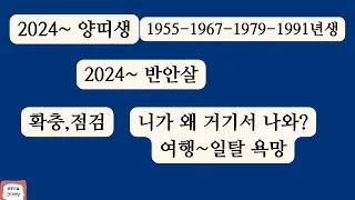 양띠생~ 2024년 하반기운세-1955-1967-1979-1991년생