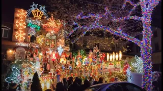 Dyker Heights Christmas Lights 2023 | Brooklyn, New York | Holiday Season