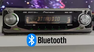 Pioneer DEH-P3600MP с установленным Bluetooth модулем.