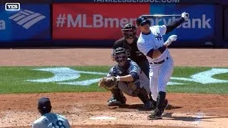 A-Rod crushes a two-run shot to left field