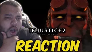 OMG ITS FUC#@ING HELLBOY!! - Majestic Reacts: Injustice 2 Fighter Pack 2 Announcement Trailer!!