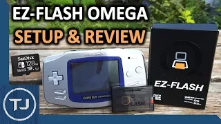EZ-Flash Omega GBA Flashcard Review/Setup/Tutorial! 2018!