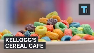 Kellogg's cereal cafe